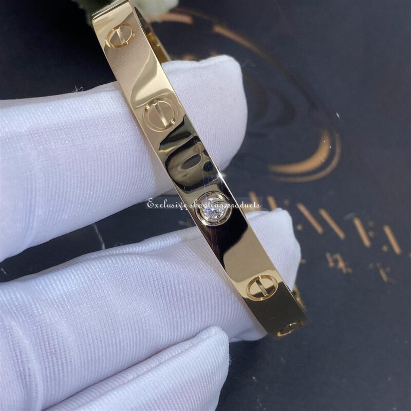 Cartier Love B6029817 Bracelet 1 Diamond Yellow Gold 10
