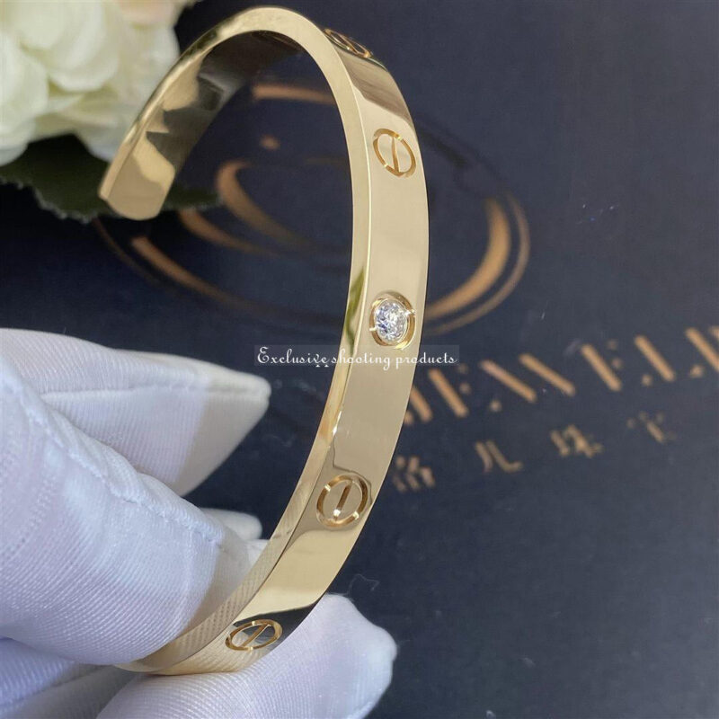 Cartier Love B6029817 Bracelet 1 Diamond Yellow Gold 6