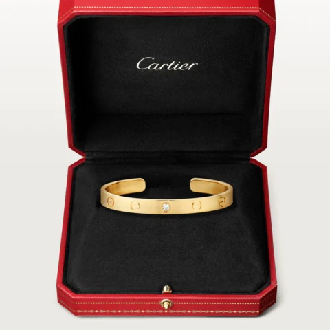 Cartier Love B6029817 Bracelet 1 Diamond Yellow Gold 15