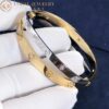 Cartier N6039116 Love Bracelet 12 Diamonds Rose & White Gold 6