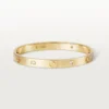 Cartier Love Bracelet B6035917 4 Diamonds Yellow Gold 1