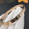 Cartier Love Bracelet B6070217-1 6 Diamonds Rose Gold Design Models 4