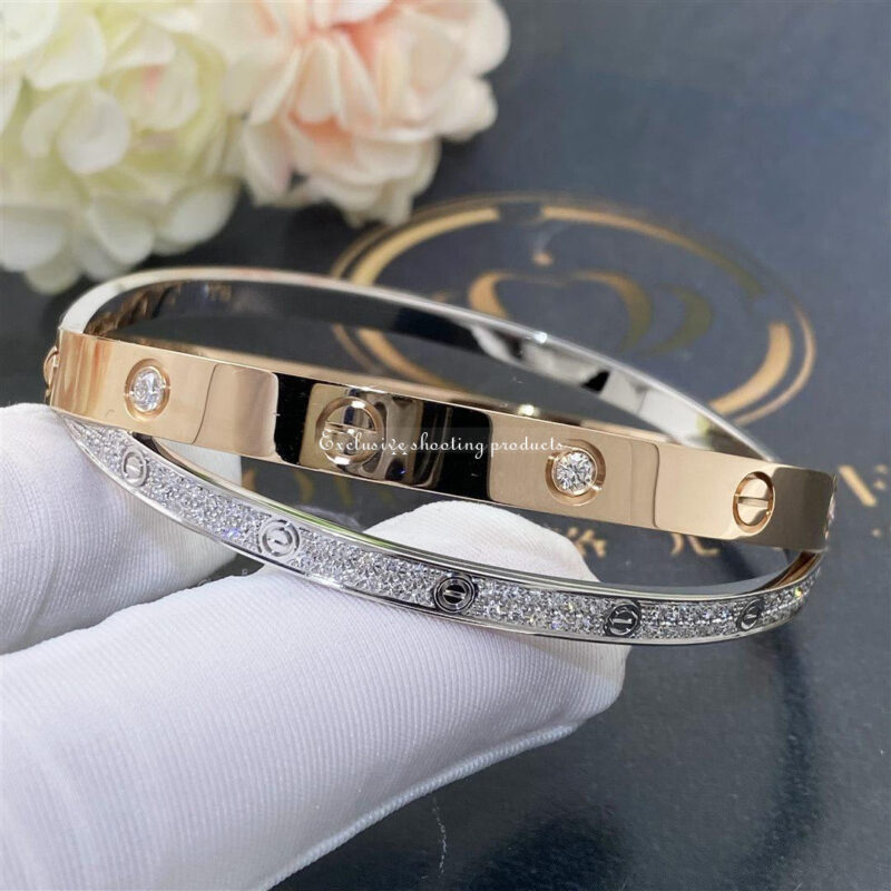 Cartier Love N6039217 Bracelet Diamond-paved 9