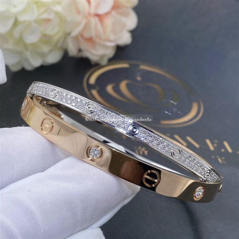 Cartier Love N6039217 Bracelet Diamond-paved 4