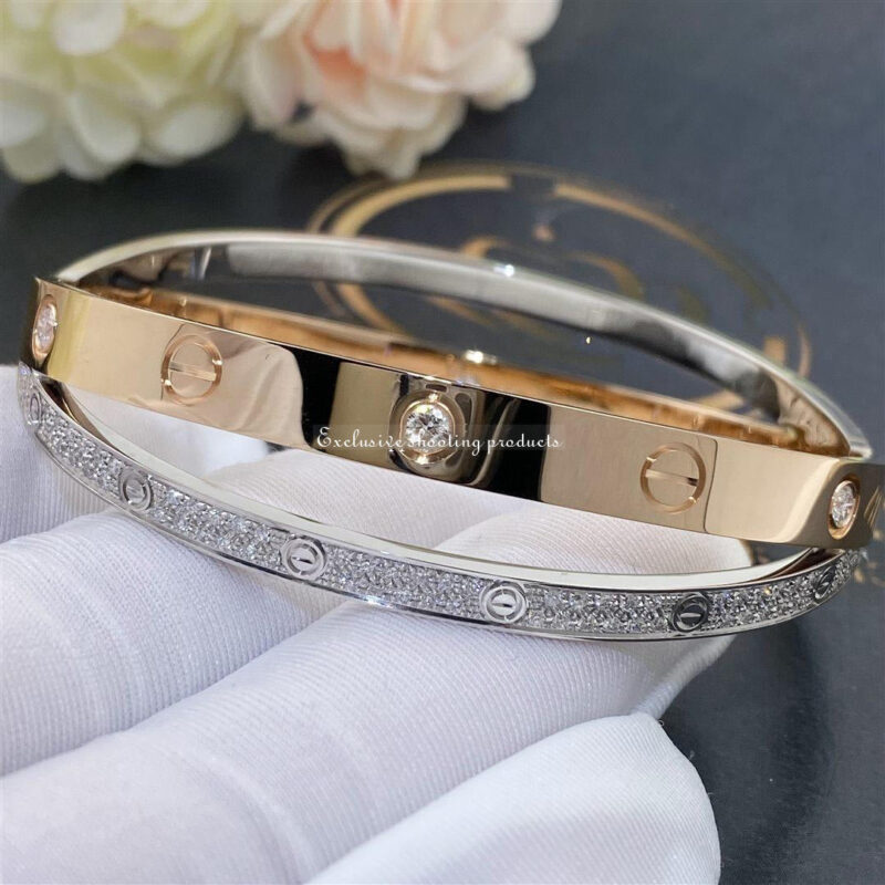 Cartier Love N6039217 Bracelet Diamond-paved 3