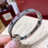 Cartier Love N6032417 Bracelet Diamond-paved White Gold Ceramic 7