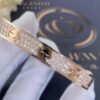 Cartier Love Bracelet N6036917 Rose Gold Pave Diamond 6