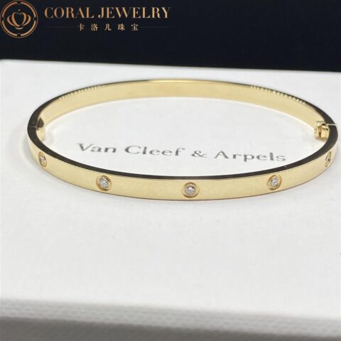 Cartier Love Bracelet B6047817 Small Model 10 Diamonds Yellow Gold 7