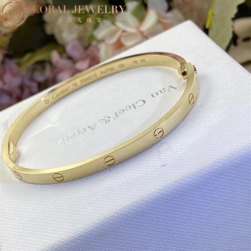 Cartier Love Bracelet B6047517 Small Model Yellow Gold 4