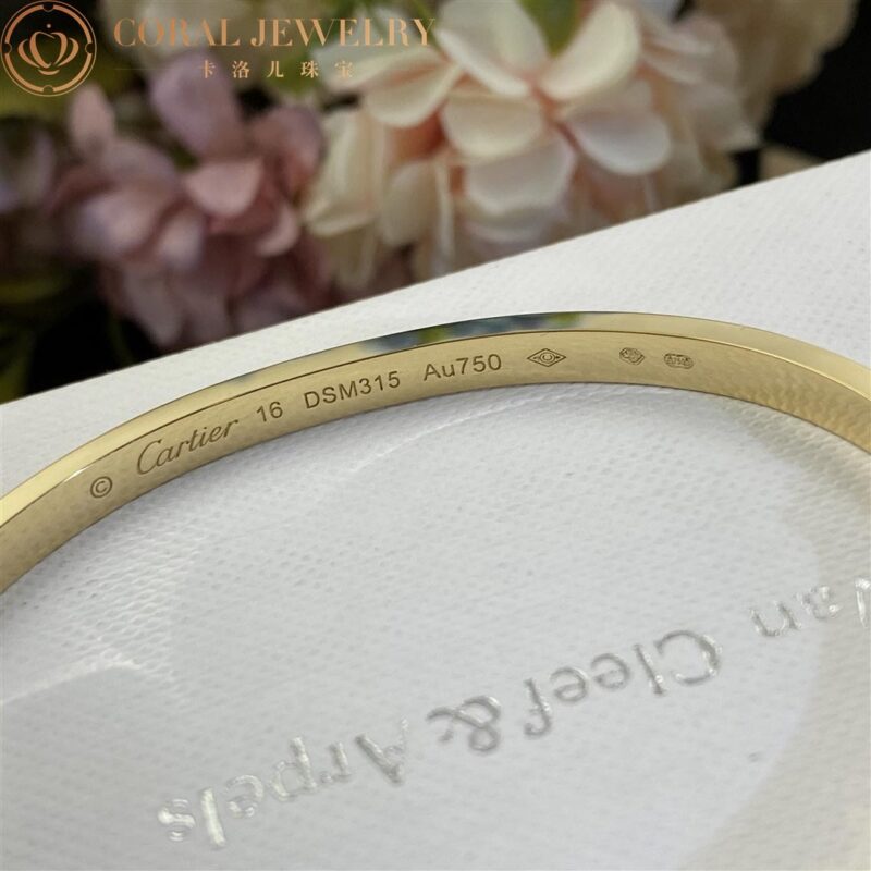 Cartier Love Bracelet B6047517 Small Model Yellow Gold 3