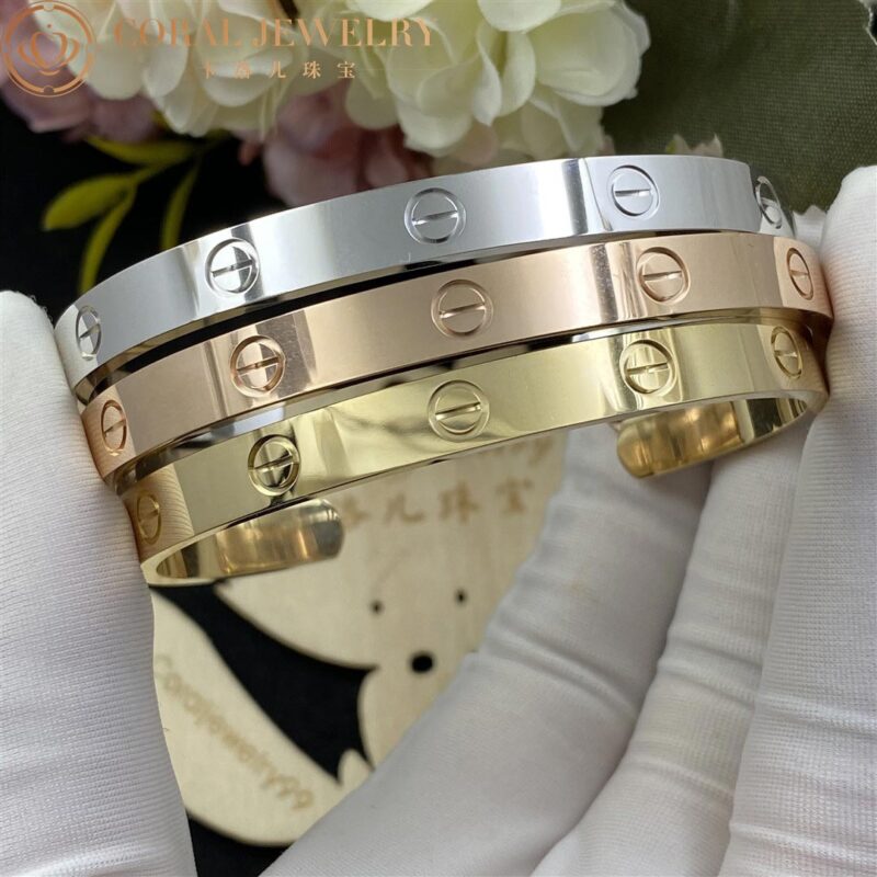Cartier Love Bracelet B6032517 White Gold 4