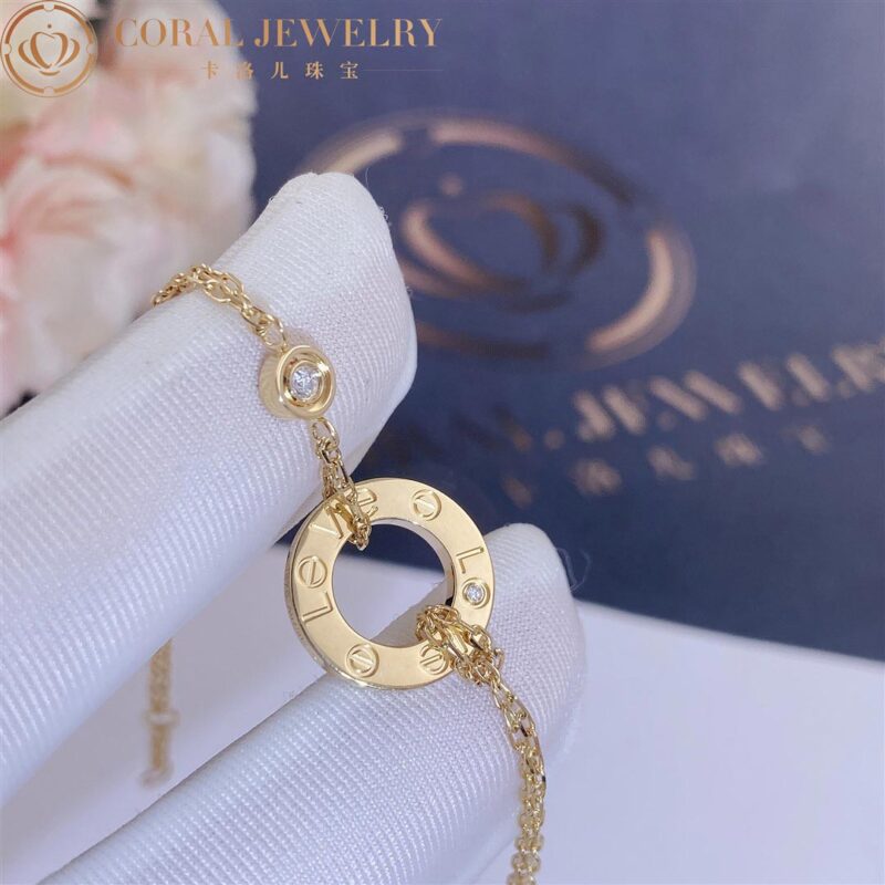 Cartier Love Bracelet B6038300 Yellow Gold Diamonds 5
