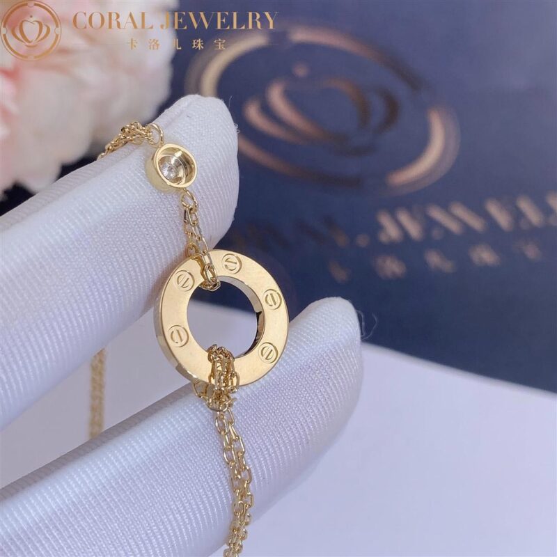 Cartier Love Bracelet B6038300 Yellow Gold Diamonds 3
