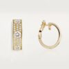 Cartier Love Earrings Diamonds-Paved Yellow Gold 1