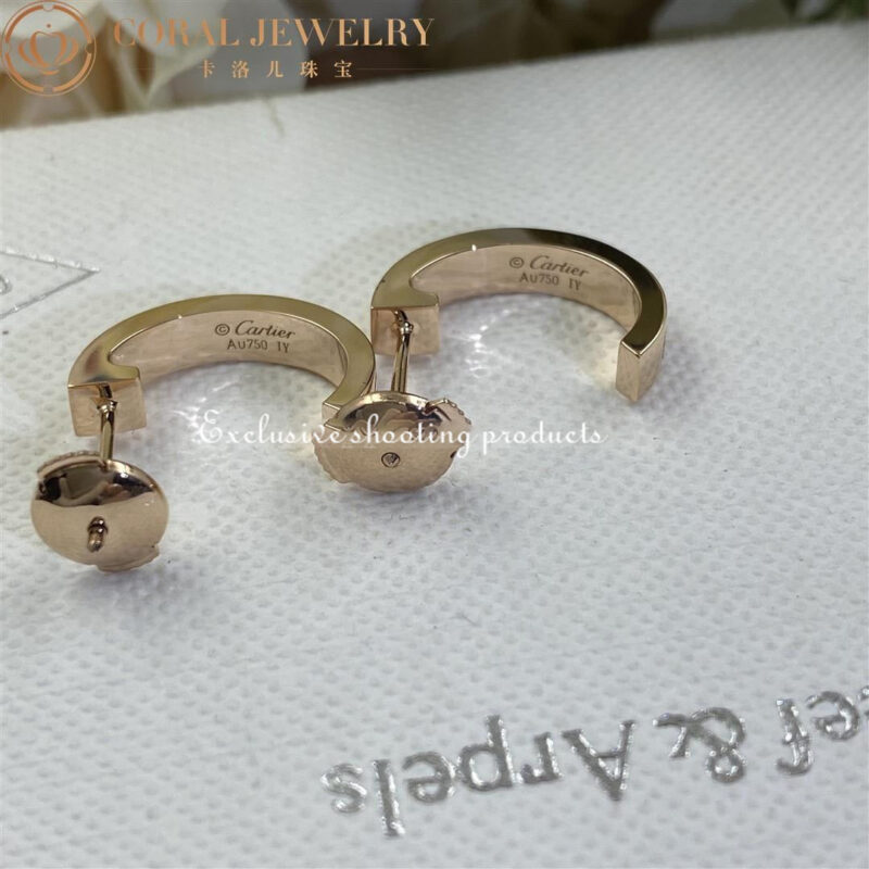 Cartier Love Earrings B8029000 Rose Gold 6