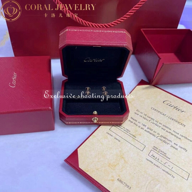 Cartier Love Earrings B8301254 Rose Gold 7