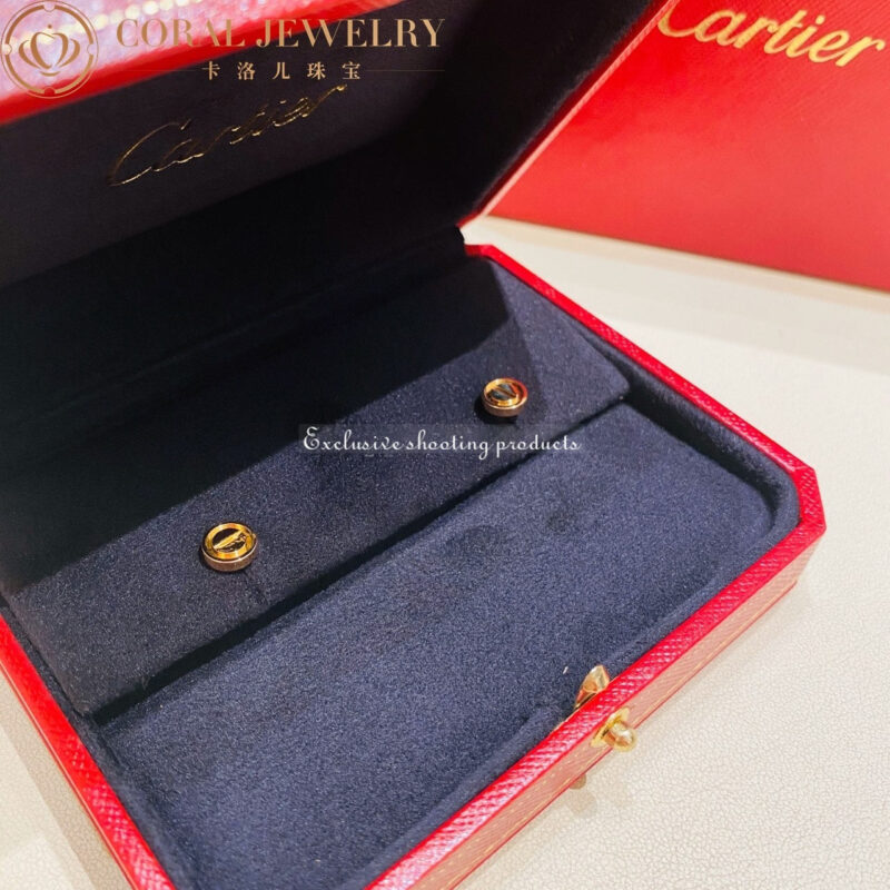 Cartier Love Earrings B8301254 Rose Gold 6