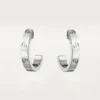 Cartier Love Earrings B8028900 White Gold 1