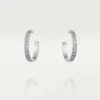 Cartier Love Earrings N8515193 White Gold 1