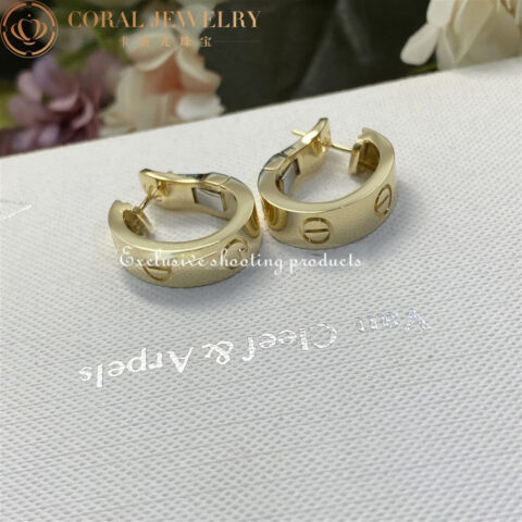 Cartier Love Earrings B8022500 Yellow Gold 6