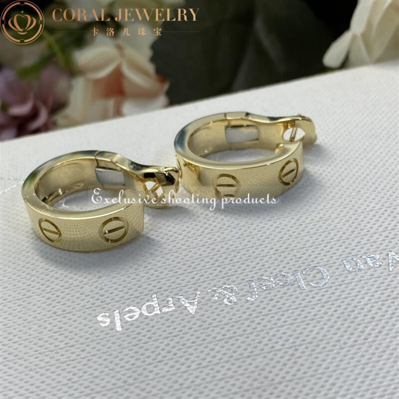 Cartier Love Earrings B8022500 Yellow Gold 3