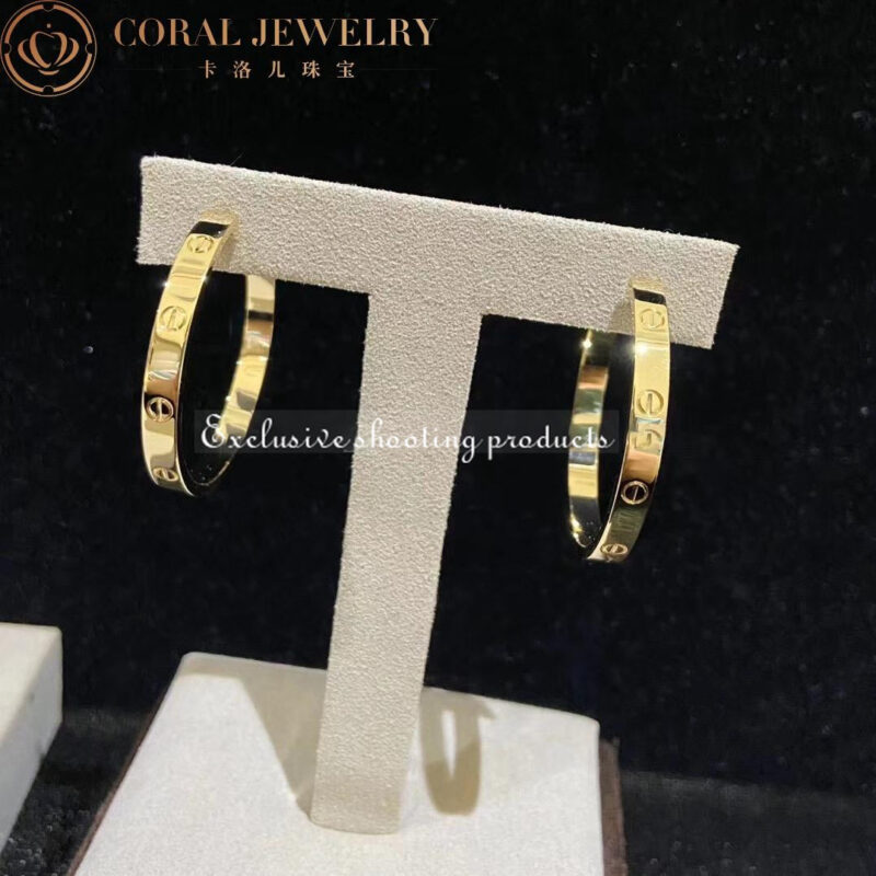 Cartier Love Earrings B8028200 Yellow Gold 7