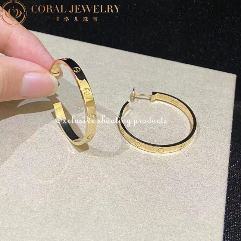 Cartier Love Earrings B8028200 Yellow Gold 5