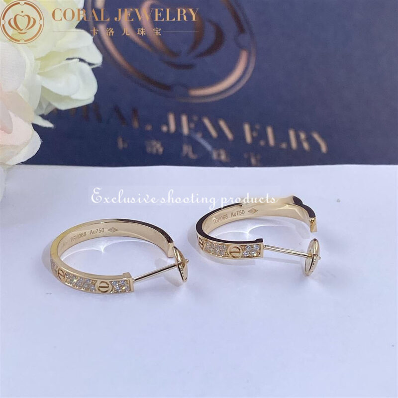 Cartier Love Earrings N8515192 Yellow Gold 8