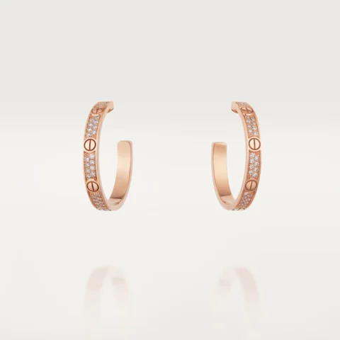 Cartier Love Earrings N8515192 Rose Gold 1