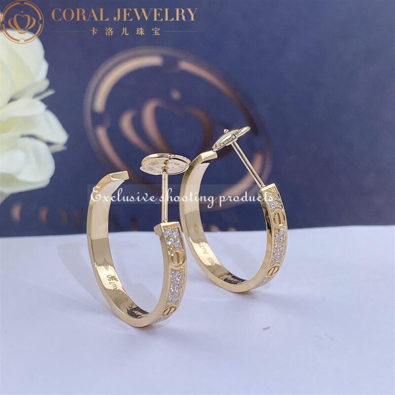 Cartier Love Earrings N8515192 Yellow Gold 4