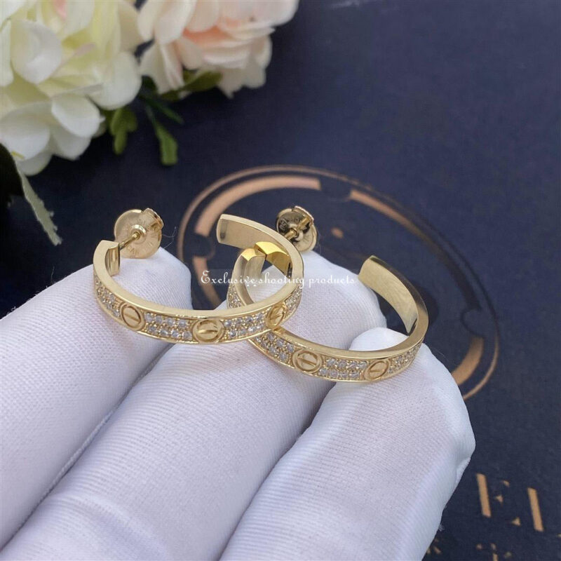 Cartier Love Earrings N8515192 Yellow Gold 3