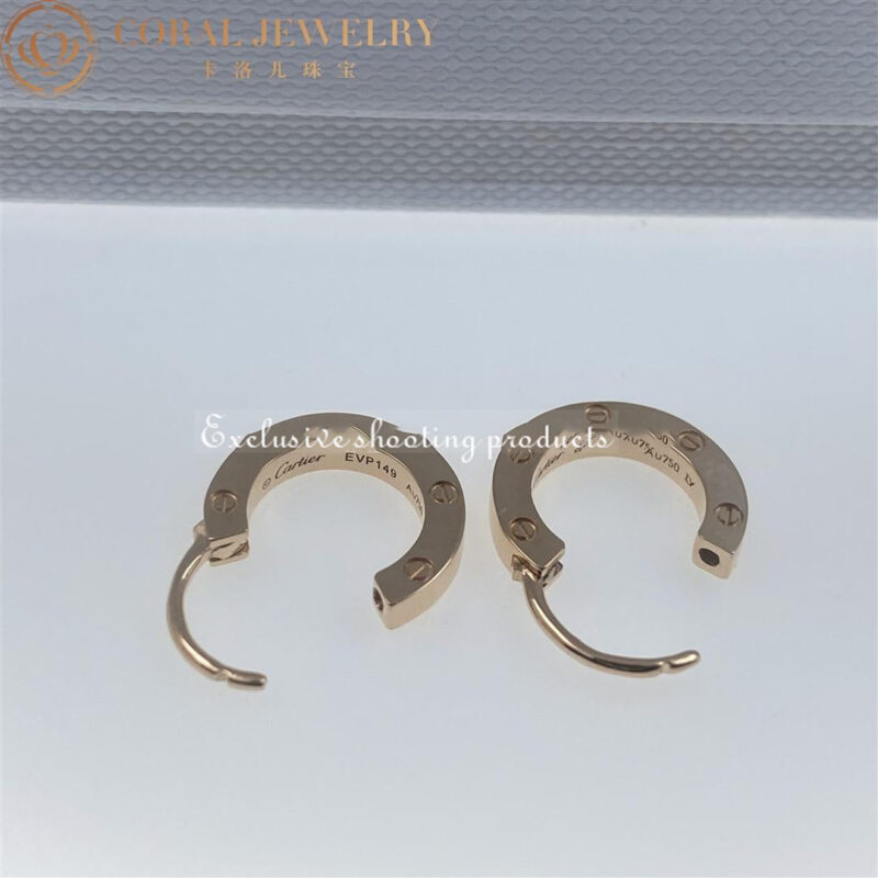 Cartier Love Single Earring B8301422 Rose Gold 6