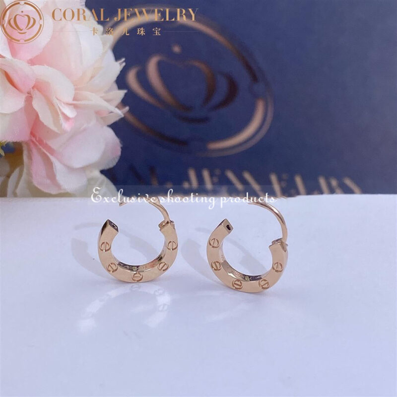 Cartier Love Single Earring B8301422 Rose Gold 5