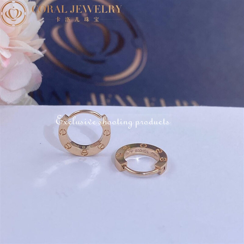 Cartier Love Single Earring B8301422 Rose Gold 2