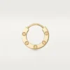 Cartier Love Single B8301423 Earring Yellow Gold 1