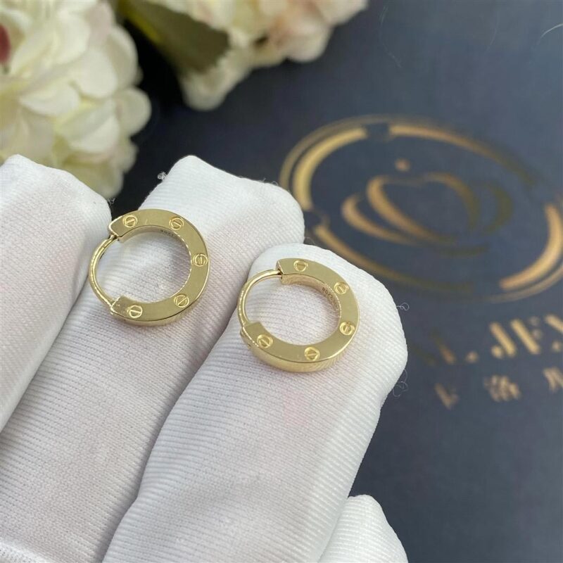 Cartier Love Single B8301423 Earring Yellow Gold 4