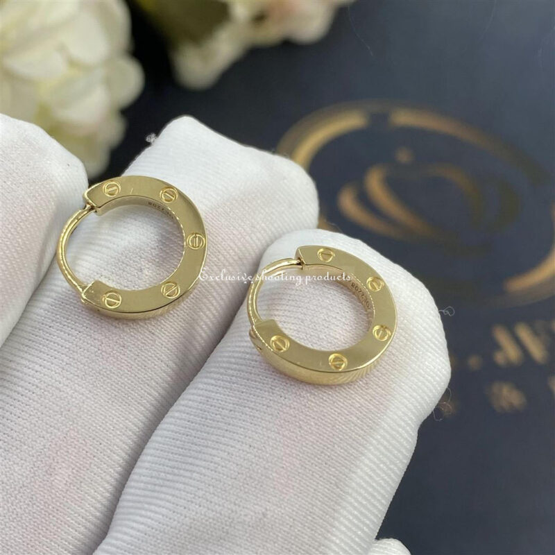 Cartier Love Single B8301423 Earring Yellow Gold 3