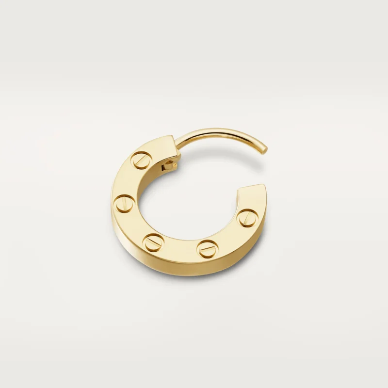 Cartier Love Single B8301423 Earring Yellow Gold 6