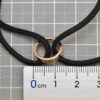 Cartier Love Cotton Rope Bracelet Yellow Gold Black Bracelet 3