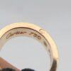 Cartier Love Cotton Rope Bracelet Yellow Gold Black Bracelet 2