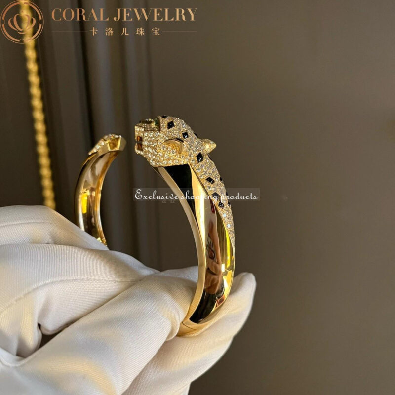 Cartier Panthère De N6035317 Cartier Bracelet 18K Yellow Gold Diamond 8