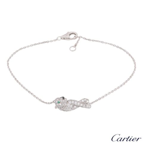 Cartier Panthère De B6043717 Cartier Bracelet White Gold Diamonds 7