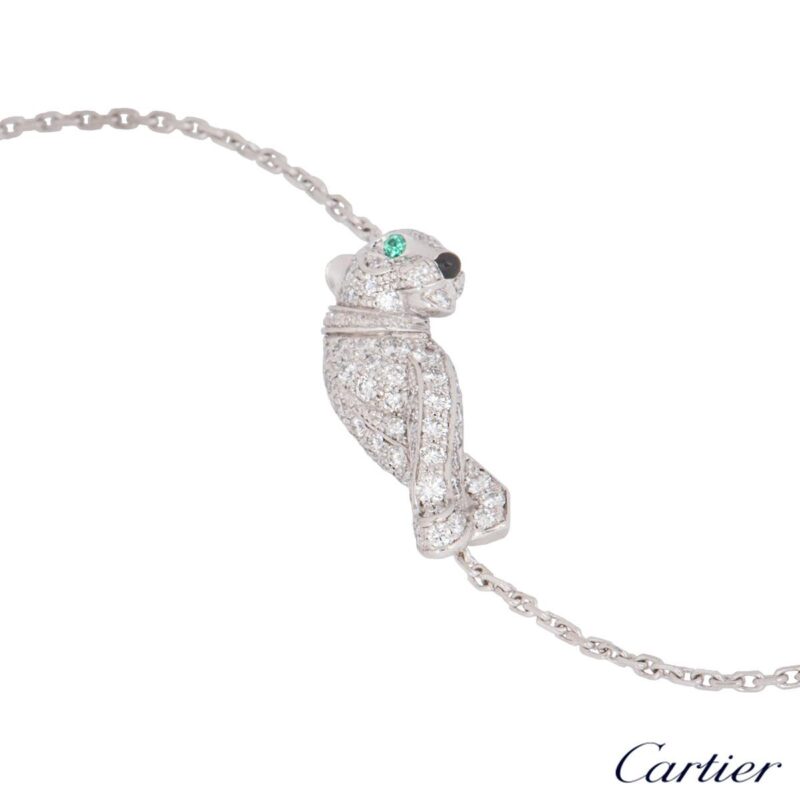 Cartier Panthère De B6043717 Cartier Bracelet White Gold Diamonds 5
