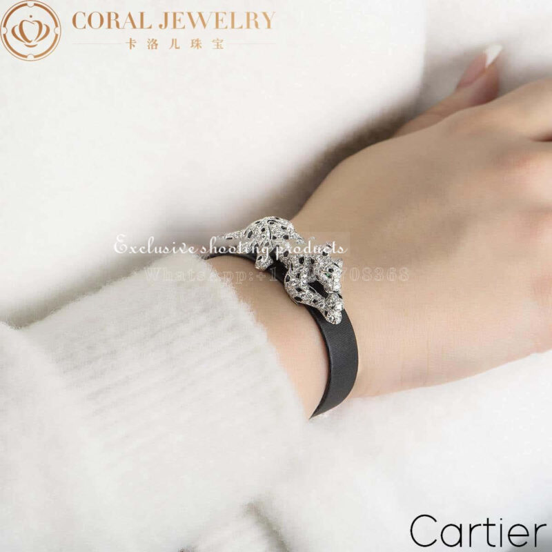 Cartier Panthère De H6001017 Cartier Bracelet White Gold Diamonds 2