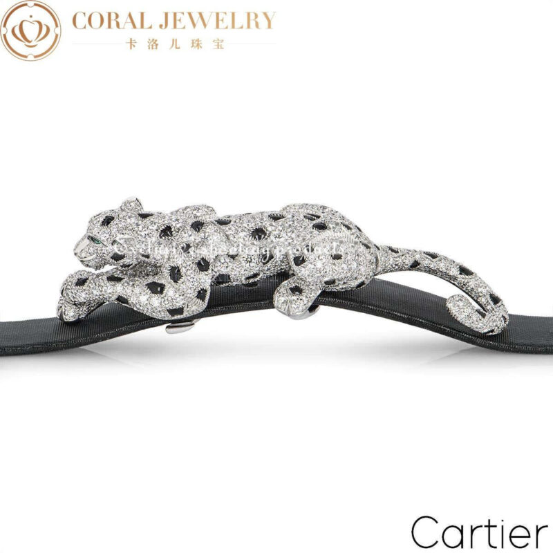 Cartier Panthère De H6001017 Cartier Bracelet White Gold Diamonds 4