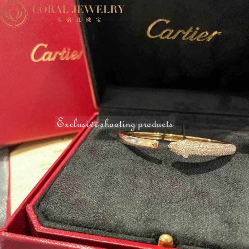 Cartier Panthère De N6718117 Cartier Bracelet Yellow Gold Onyx Emeralds Diamonds 8