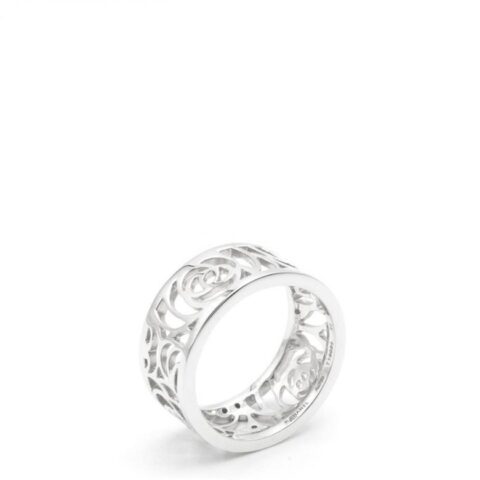 Chanel Camélia Ajouré J3398 Ring in White Gold 1