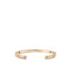 Chanel Coco Crush J11666 Bracelet Quilted Motif 18k Beige Gold Diamonds 1