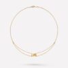 Chanel Coco Crush J11360 Necklace Quilted Motif 18k Yellow Gold 1