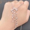 Chanel Comete Necklace Diamond Gold Pendant Necklace 6